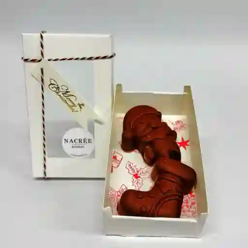 Caja con chocolate negro y cocoa x2und