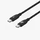 Momax Cable Tipo C go Link Negro 1.2 m