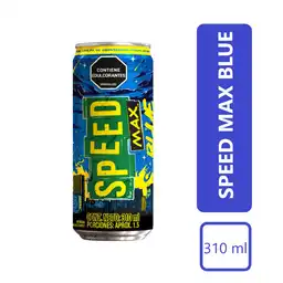 Speed Max Bebida Energizante Blue