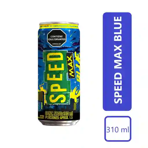 Speed Max Bebida Energizante Blue