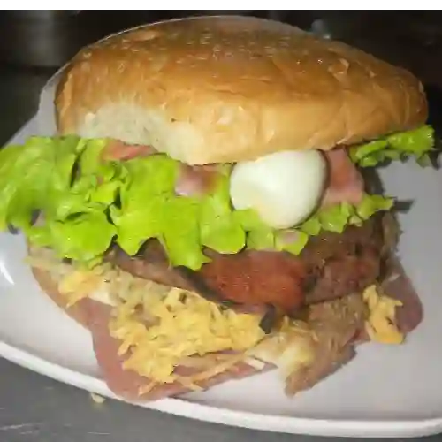 Hamburguesa Pollo Carne