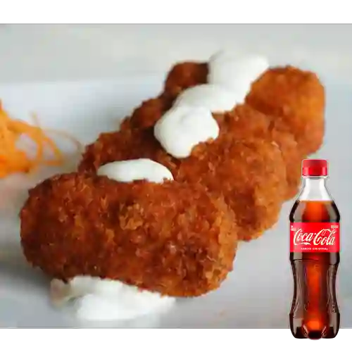 Combo Croquetas Crunch +Cocacola Orig 400ml