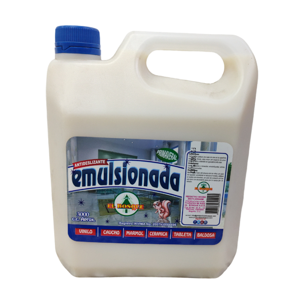 El Bosque Cera Emulsionada Antideslizante y Brillo 3000 ml