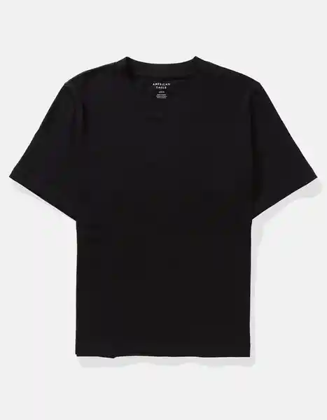 Camiseta Mujer Negro Talla MEDIUM 9998001 American Eagle