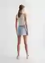 Short Helena Tejano Claro Talla 20 Mango Teen Girl Mango