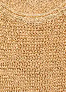 Saco Jersey Dorae Camel Talla XS Mujer Mango
