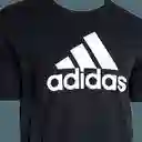 Adidas Camiseta Basic Bos Tee Hombre Negro Ref: IV7456