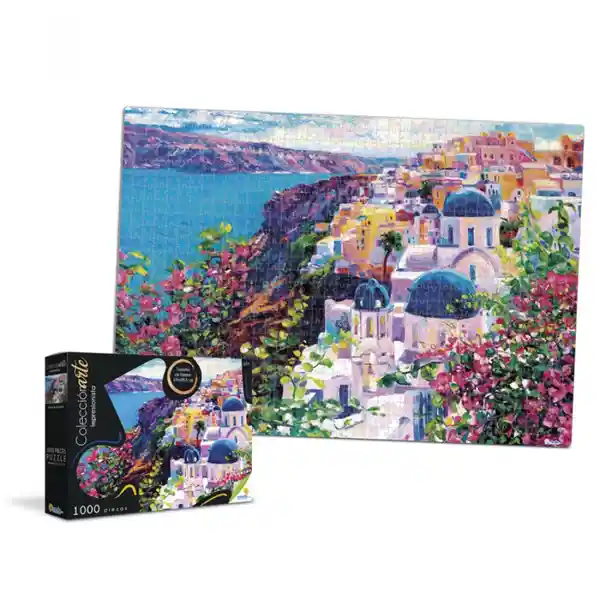 Home Sentry Rompecabezas Ronda Santorini