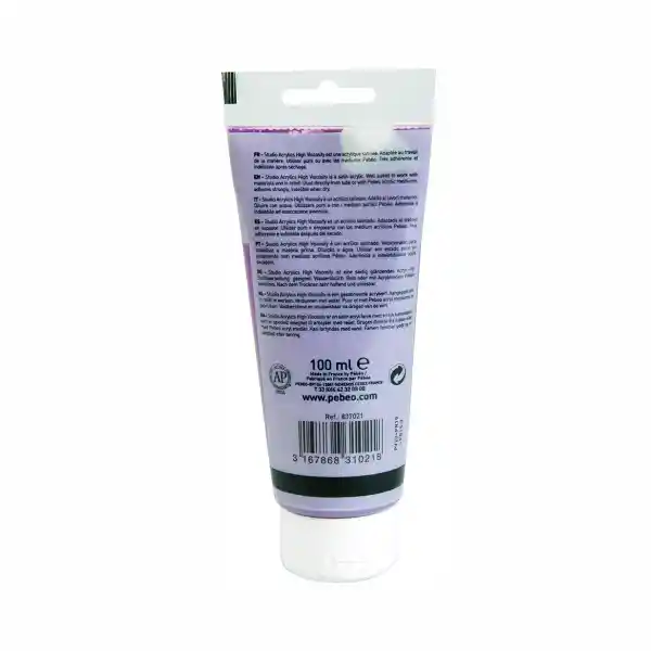 Pébéo Pintura Acrylic Studio Violeta de Oriente 100 mL