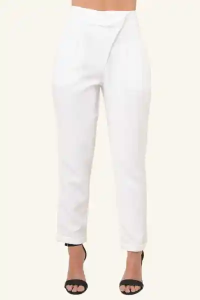 Pantalón Zafiro Color Blanco Crudo Talla 12 Ragged