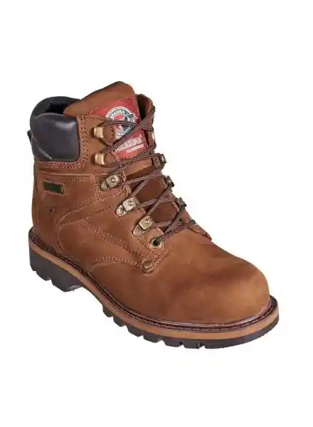 Brahma Botas Puntera de Acero Hombre Nuez Talla 42