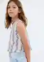 Blusa Andy Crudo Talla 13 Niña Mango
