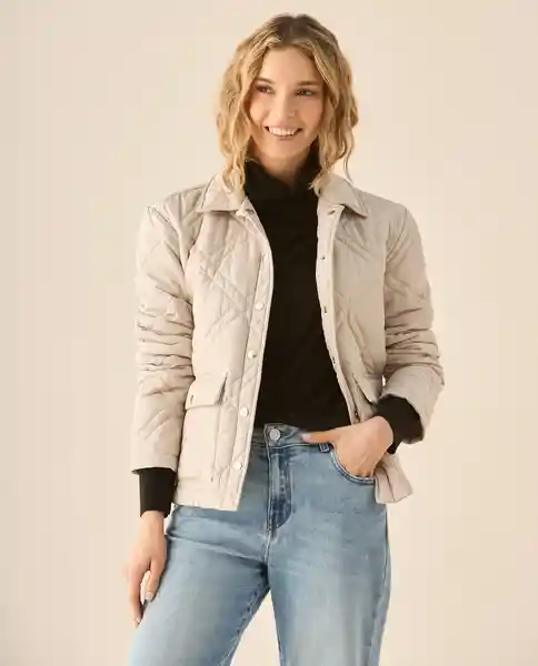 Chaqueta Beige Arena Claro Talla S 429G202 Esprit