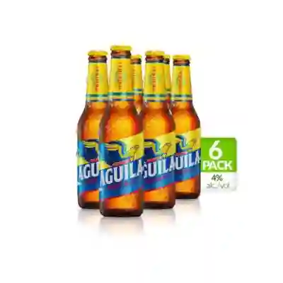 Aguila Botella 330ml Six Pack