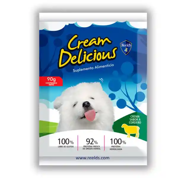 Cream Delicious Suplemento Alimenticio para Perros