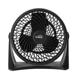 Kalley Ventilador de Mesa 3 Velocidades 8 Pulgadas Negro