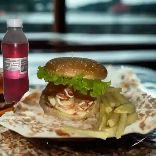 Hamburguesa Doble Carne Combo