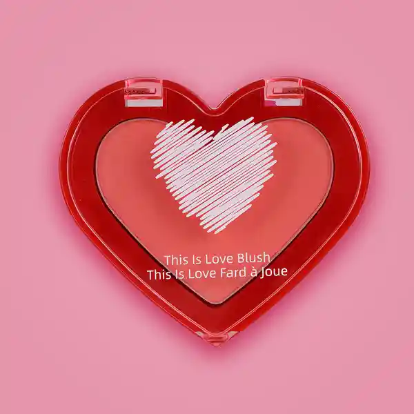 Rubor en Polvo Compacto This is Love 02 Miniso