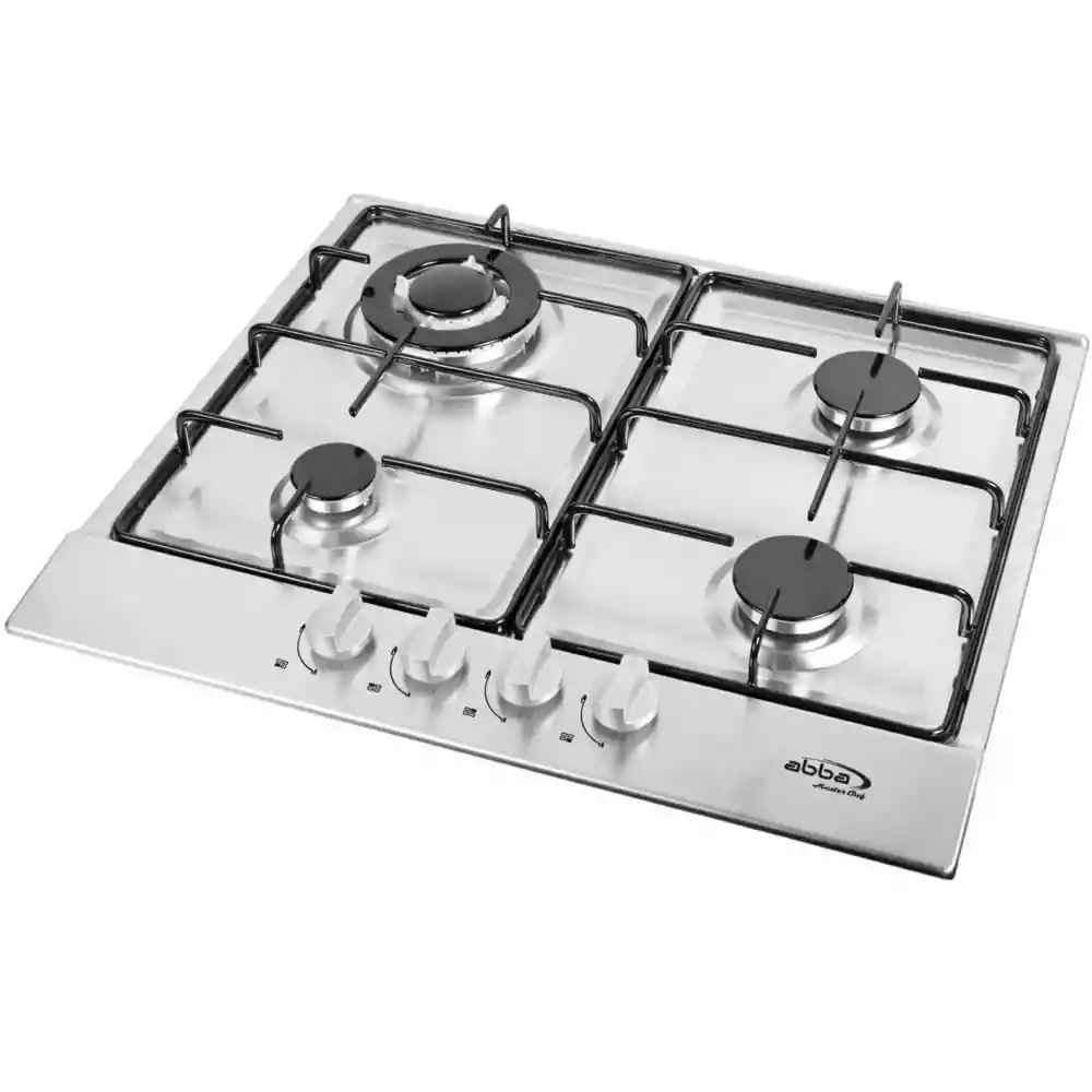 Abba Cubierta Empotrar - Acero Inox Gas Natural - Cg S090Epstb N