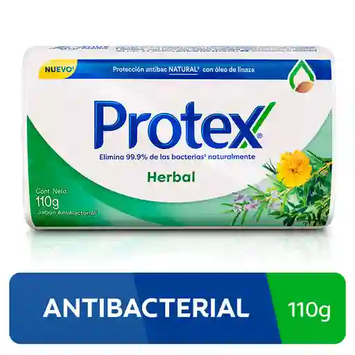 Protex Jabon Antibacterial En Barraherbal 110G