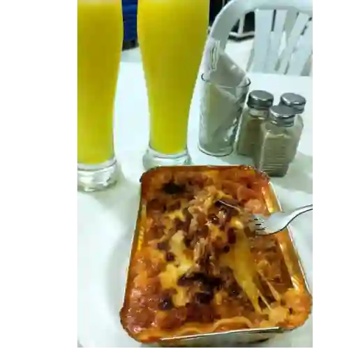 Lasaña Mixta (pasticho)