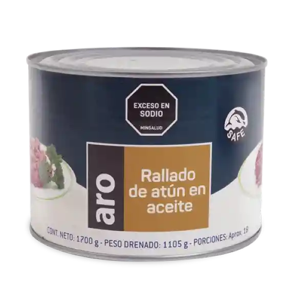 Aro Atún Aceite Rallado Institucional