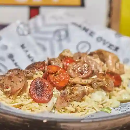 Salchipapa 4 Carnes