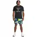 Under Armour Camiseta Ua Pjt Rock Brahma Bull Ss Negro Talla SM