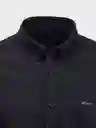 Camisa Manga Larga Para Hombre Negro XXL 12202 Arturo Calle