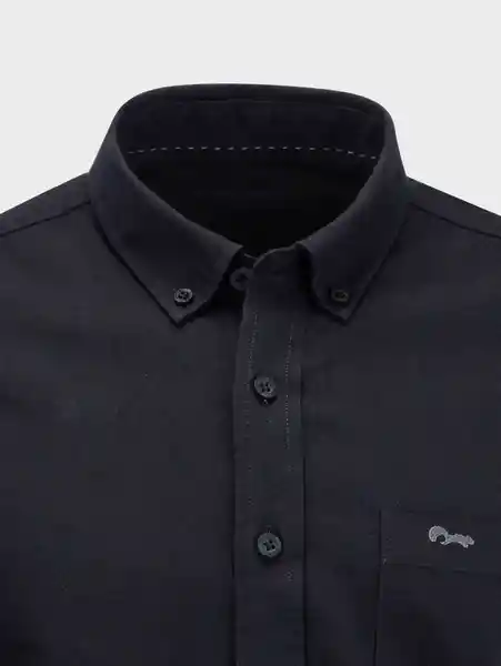 Camisa Manga Larga Para Hombre Negro XXL 12202 Arturo Calle