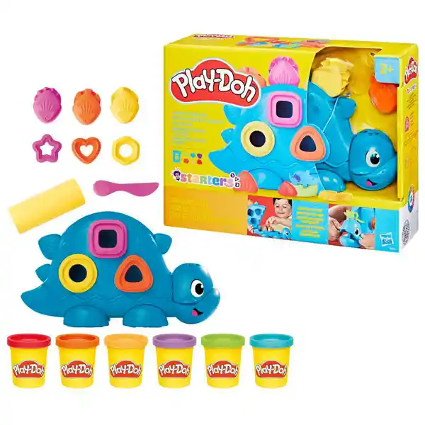 Play-Doh Plastilina Starters Dinosaurio Forma y Colores