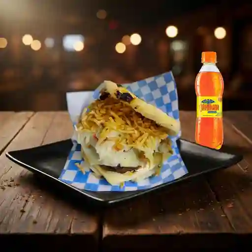 Combo Arepa Burguer + Gaseosa 250ml