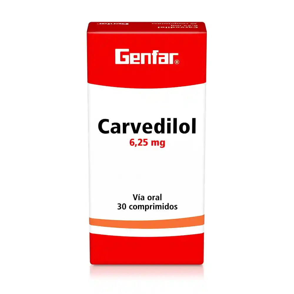 Carvedilol Medicamento Cardiaco