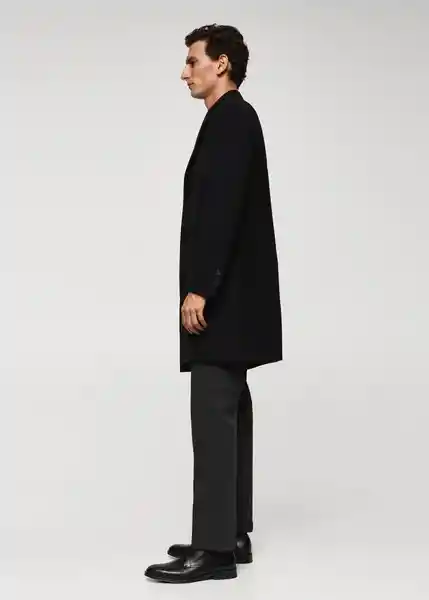 Abrigo Arizona Negro Talla XS Hombre Mango