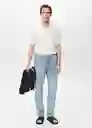 Jean Bob Tejano Claro Talla 44 Hombre Mango