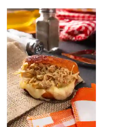Arepa de choclo con pollo