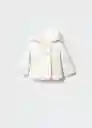 Abrigo Sheep Off White Talla 63 Niños Mango