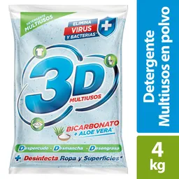 3D Detergente Polvo Multiusos Profesional
