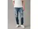 Pantalón Jean Skinny Para Azul Talla 31 x 32 American Eagle