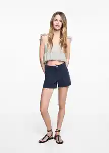 Short Utilityn Navy Talla 23 Niñas Mango