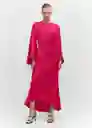 Vestido Raphi Fucsia Talla XS Mujer Mango