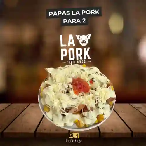 Papas la Pork para 2