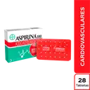 Aspirina 100 mg Ácido Acetilsalicílico Caja x 28 tab