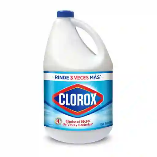 Clorox Blanqueador Original Botella 3.8 L