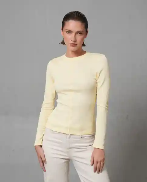 Camiseta Mujer Amarillo Talla M 209G003_AMA110618 Rifle