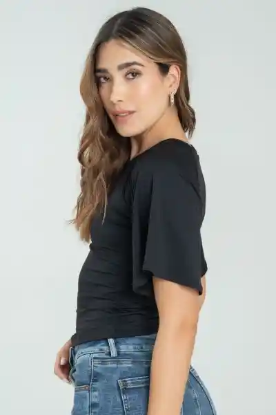 Top Spritely Color Negro Talla M Ragged