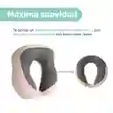 Almohada Viaje el Cuello Espuma Viscoelástica Rojo Serie Miniso