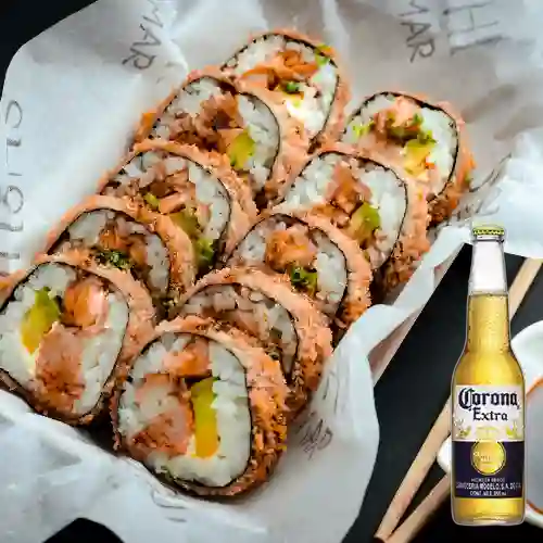 Combo Tiger Roll + Corona Extra 355 ml