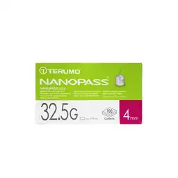 Nanopass Agujas Pen Insulina (32.5 g)