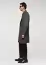 Abrigo Gala Gris Talla M Hombre Mango